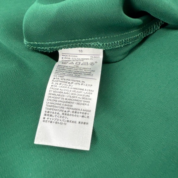 Banana Republic Vibrant Green Dress - Picture 7 of 8